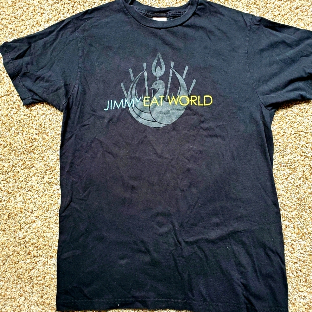 Jimmy Eat world almost vintage shirt.